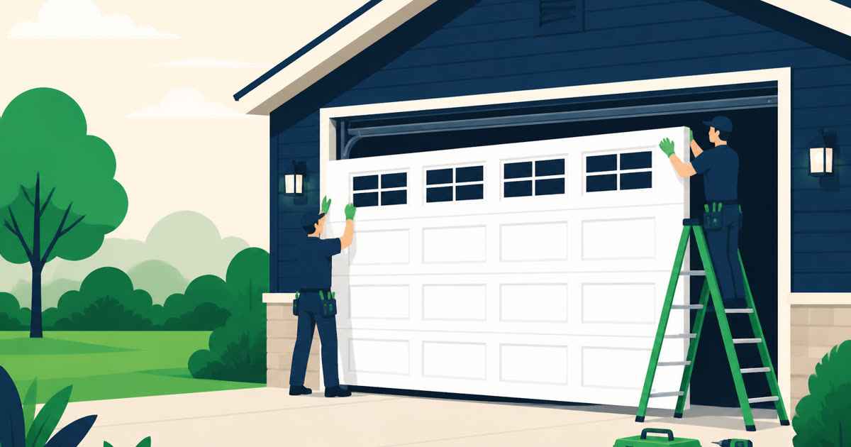 How Much Does Garage Door Replacement Cost in Philadelphia, PA in 2026? — cost guide illustration