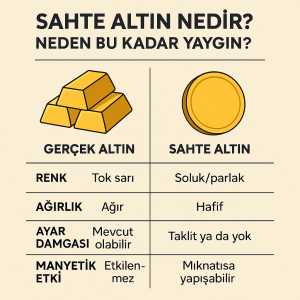 Evde Altın Testi: Sahte mi, Gerçek mi?